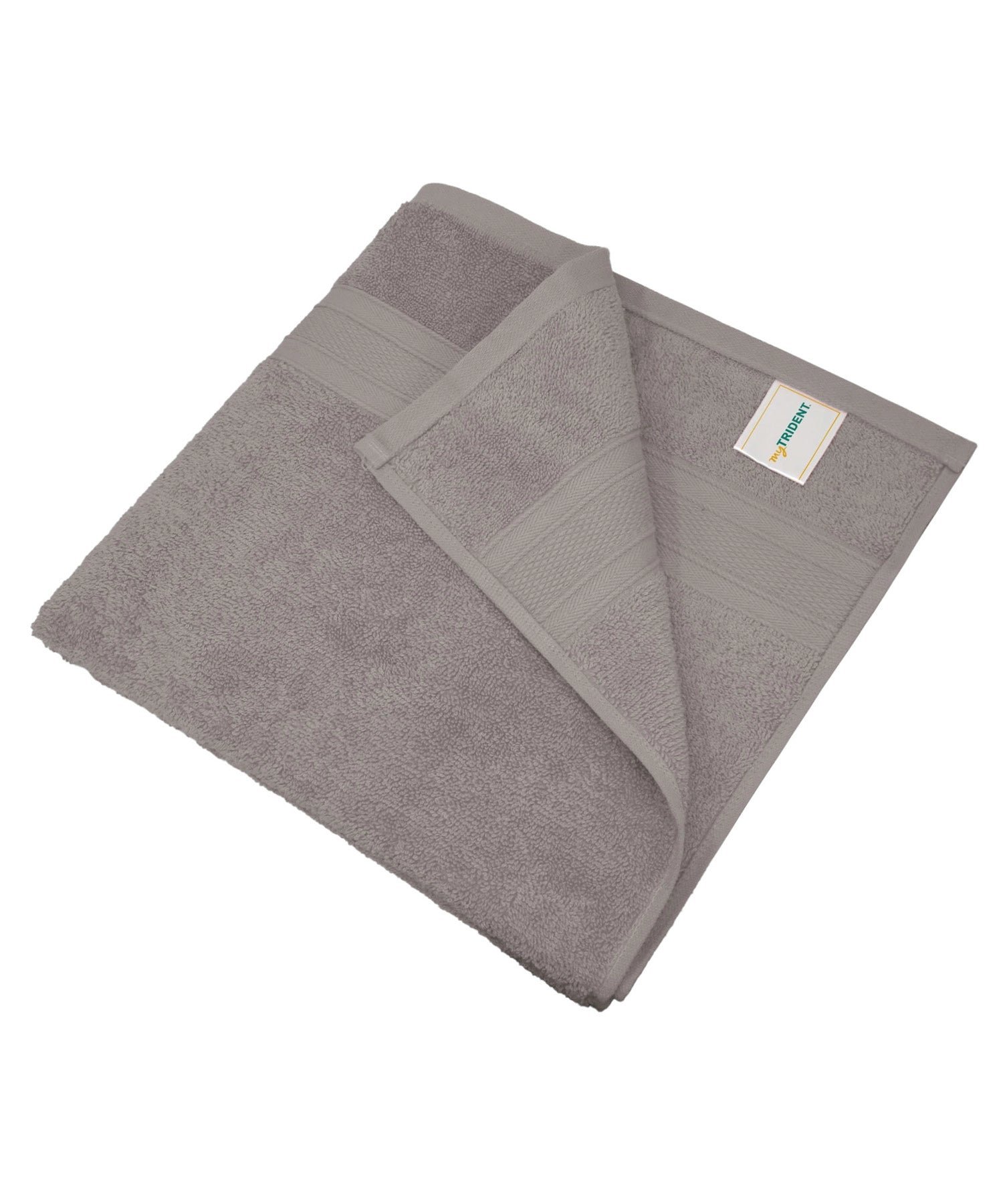 Soft Comfort 2Pc Bath Towel Set, Charcoal|509 GSM Cotton|Air Rich Technology - Image 4