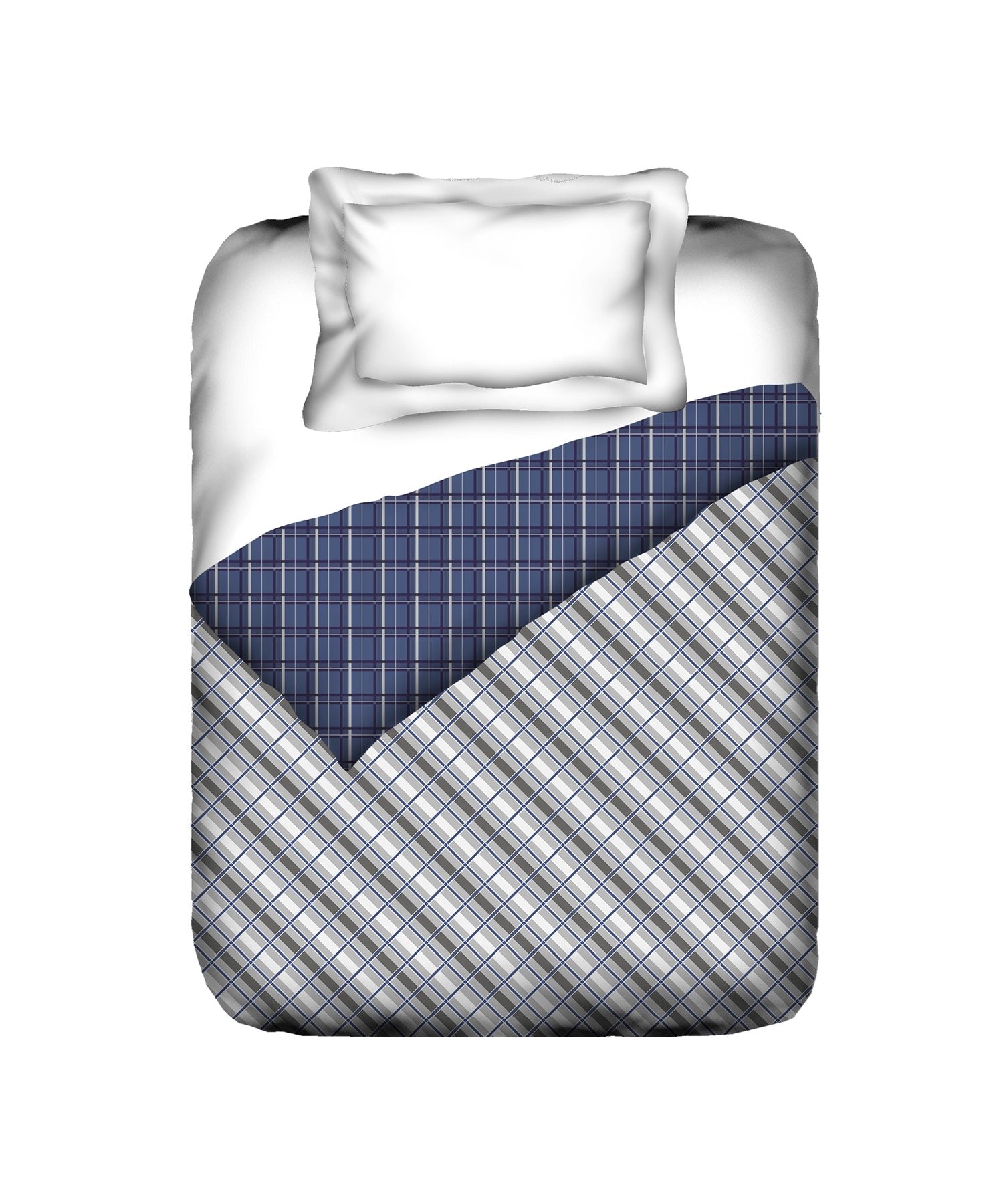 Everyday Single Dohar, Oxford|95 GSM Micro Polyester|Reversible - Image 4